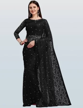 Paisley Bollywood Net Saree